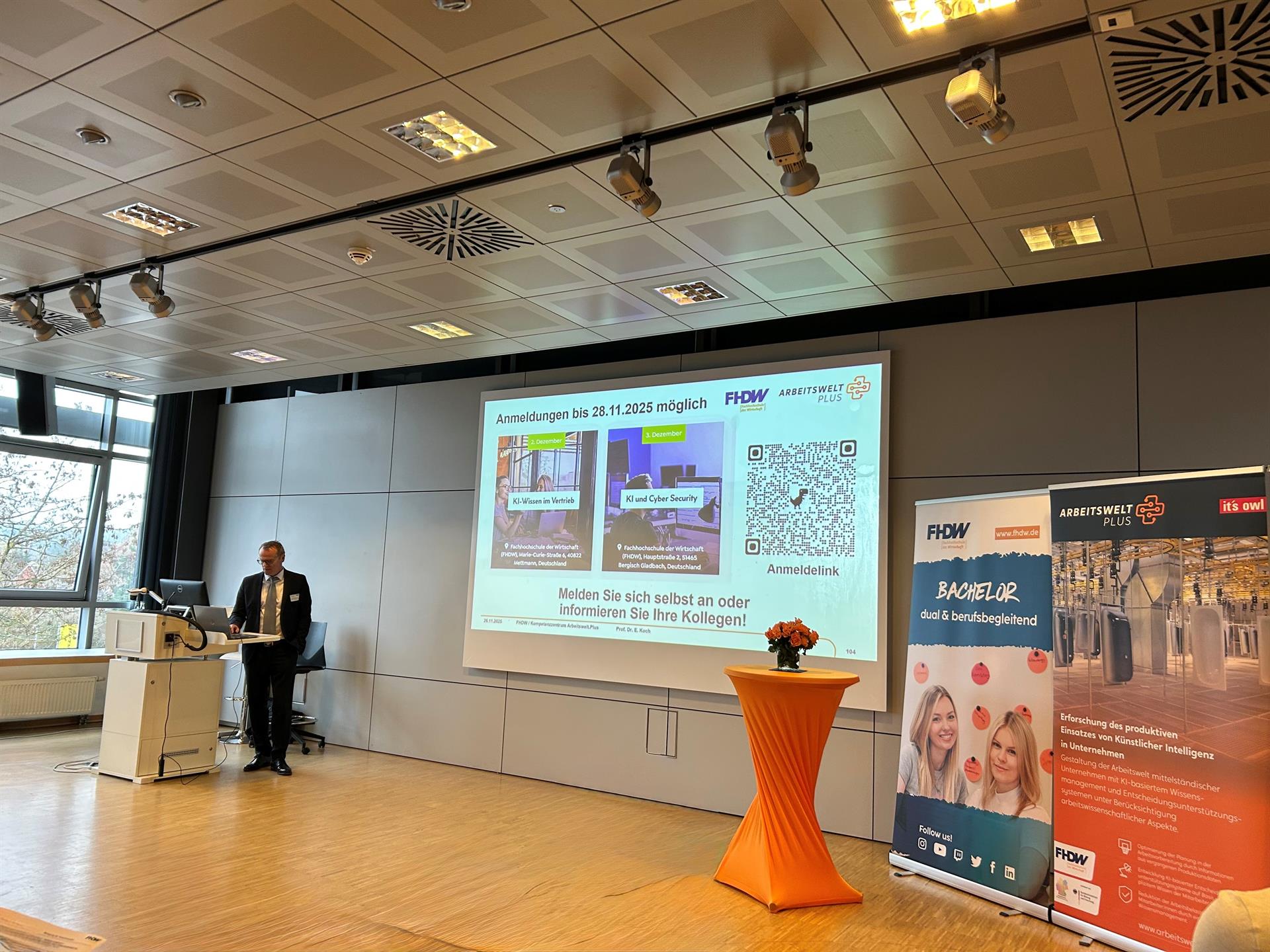 KI-Frühstück der FHDW